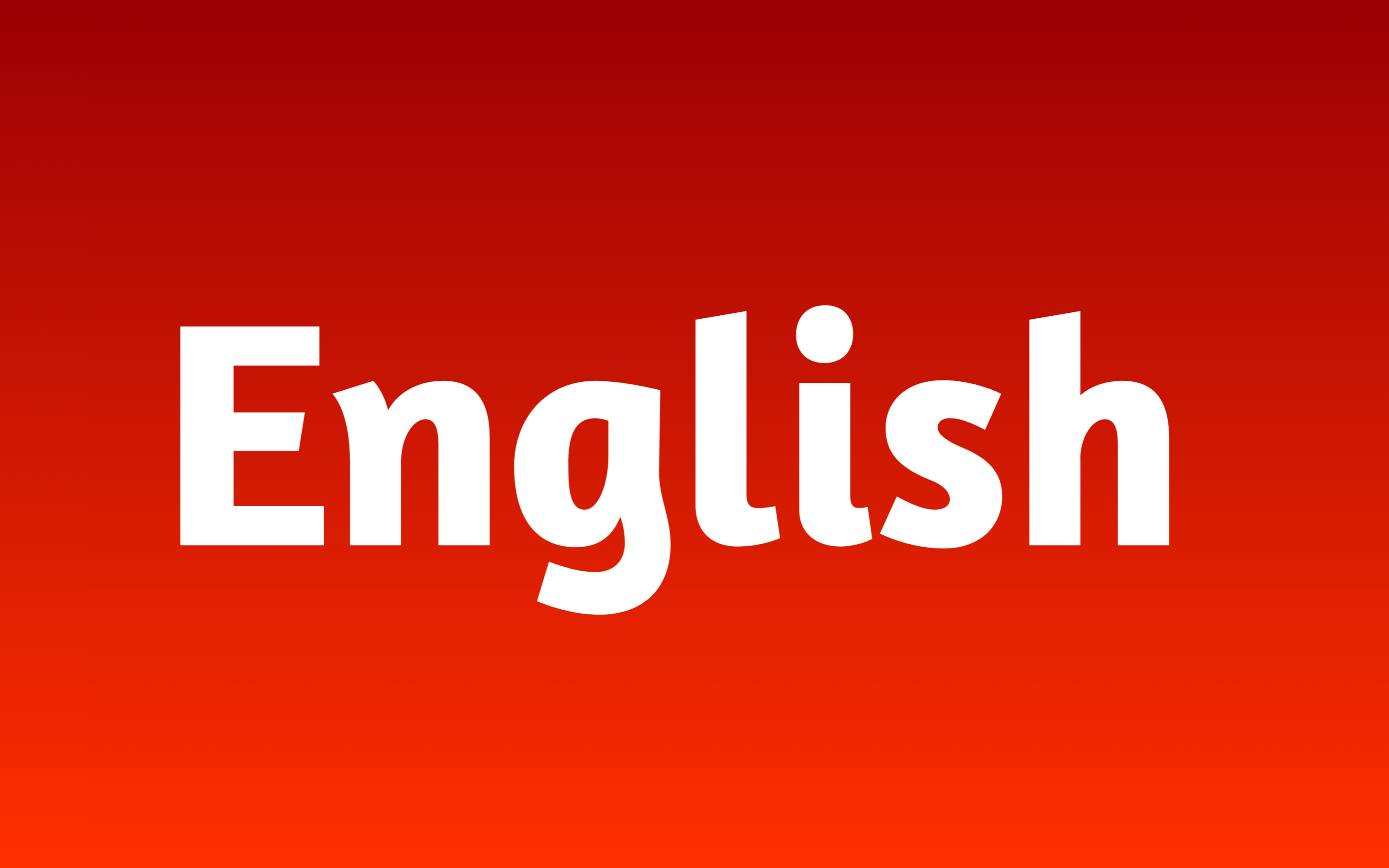 English